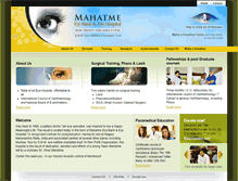 Tablet Screenshot of mahatmehospital.com